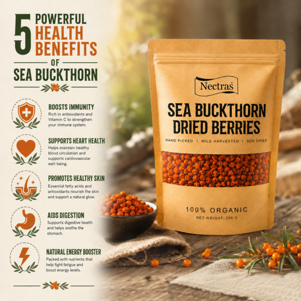 nectras pure sea buckthorn berries